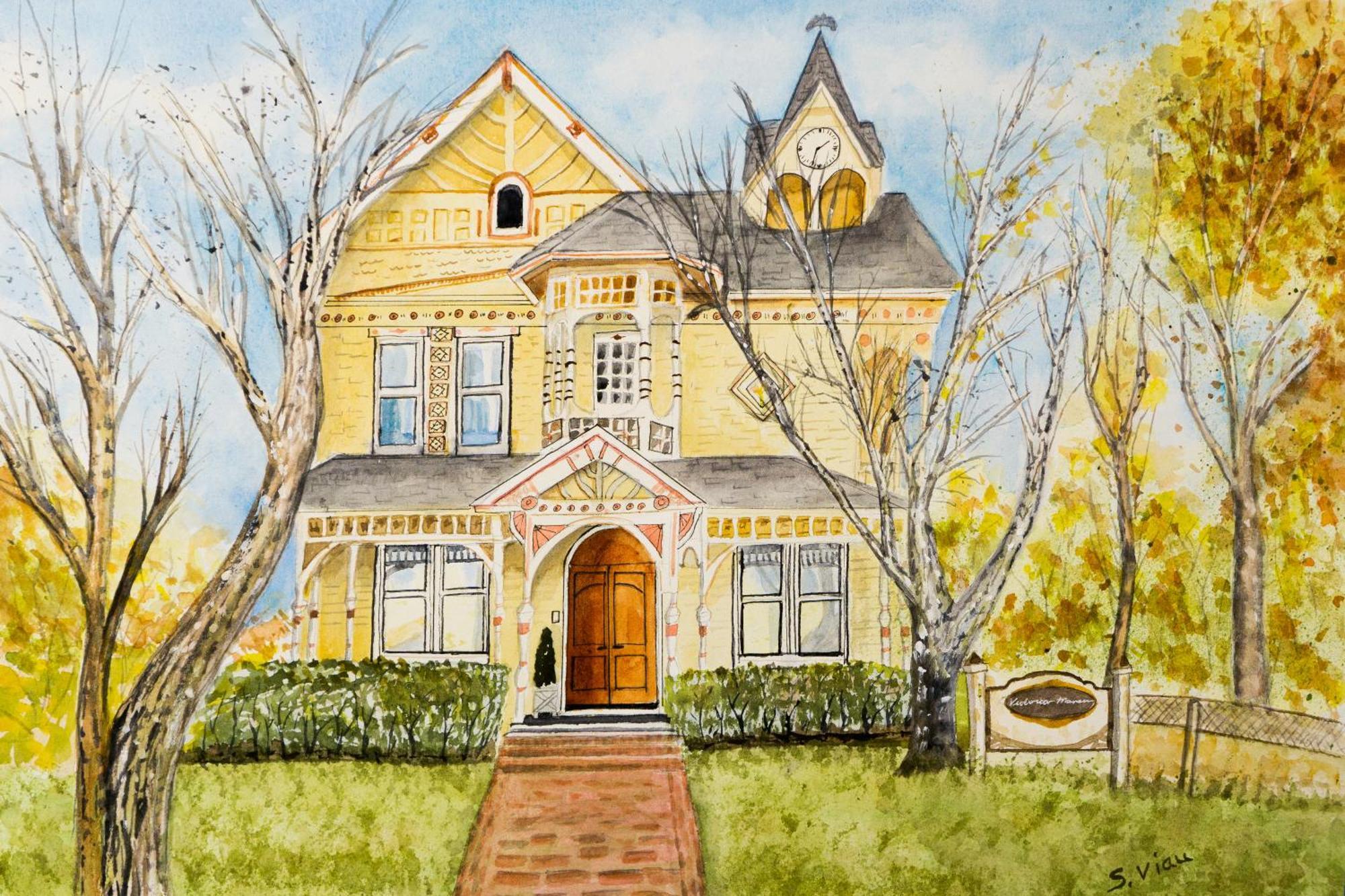 Victorian Mansion Bed And Breakfast Inn Los Alamos Esterno foto